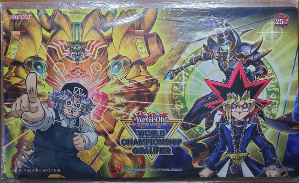 画像1: 【未開封品】武藤双六/幻の召喚神エクゾディア/武藤遊戯/黒き魔術師－ブラック・マジシャン プレイマット (1)