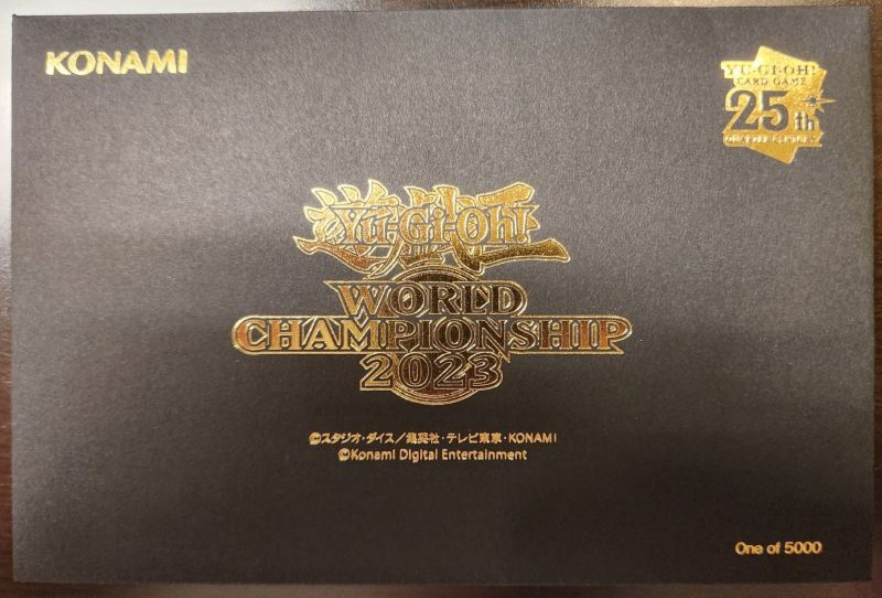 Yu-Gi-Oh! World Championship 2023 封筒未開封