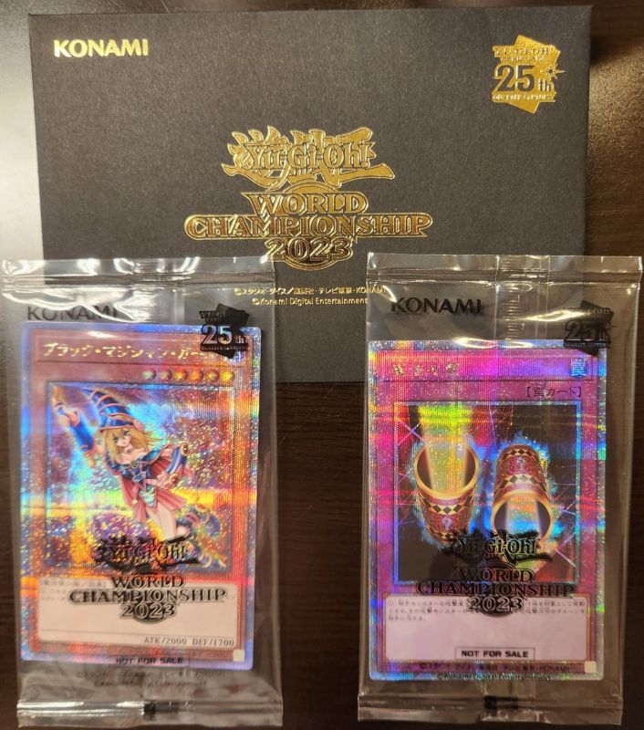 遊戯王ocg wcs2023 入場者特典 新品未開封　ブラックマジシャンガール