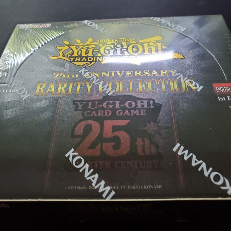 【EU英語版】25th Anniversary Rarity Collection(レアリティコレクション/レアコレ) 初回限定1st 未開封1BOX